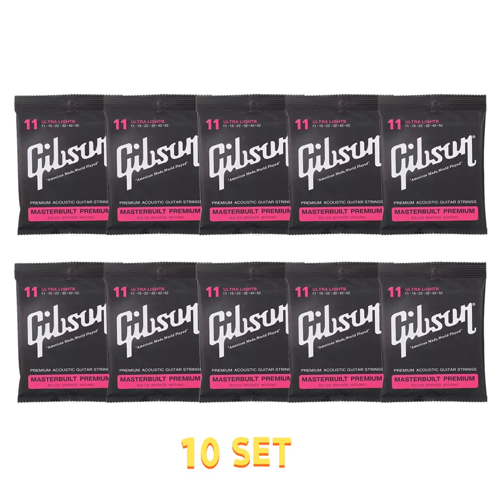 Charango 10 String - Gibson 10 Set Acoustic Guitar String
