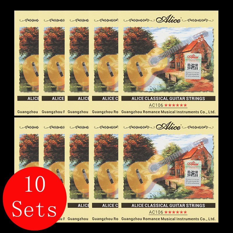 Charango 10 String - Classical Guitar Strings 10 Sets Alice