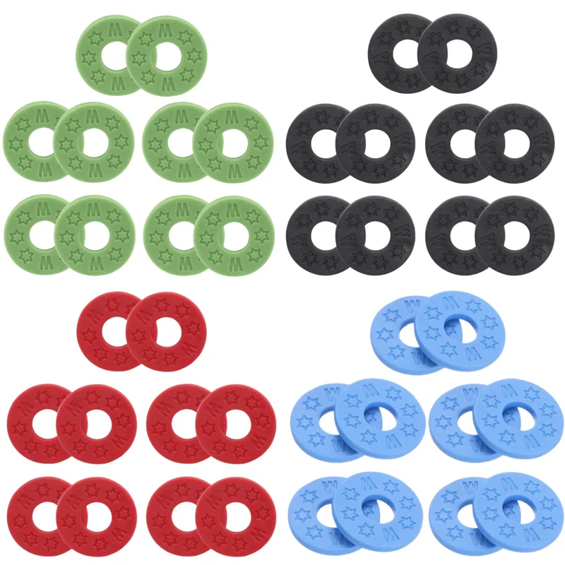 Charango 10 String - 10 pcs Guitar Strap Block Rubber