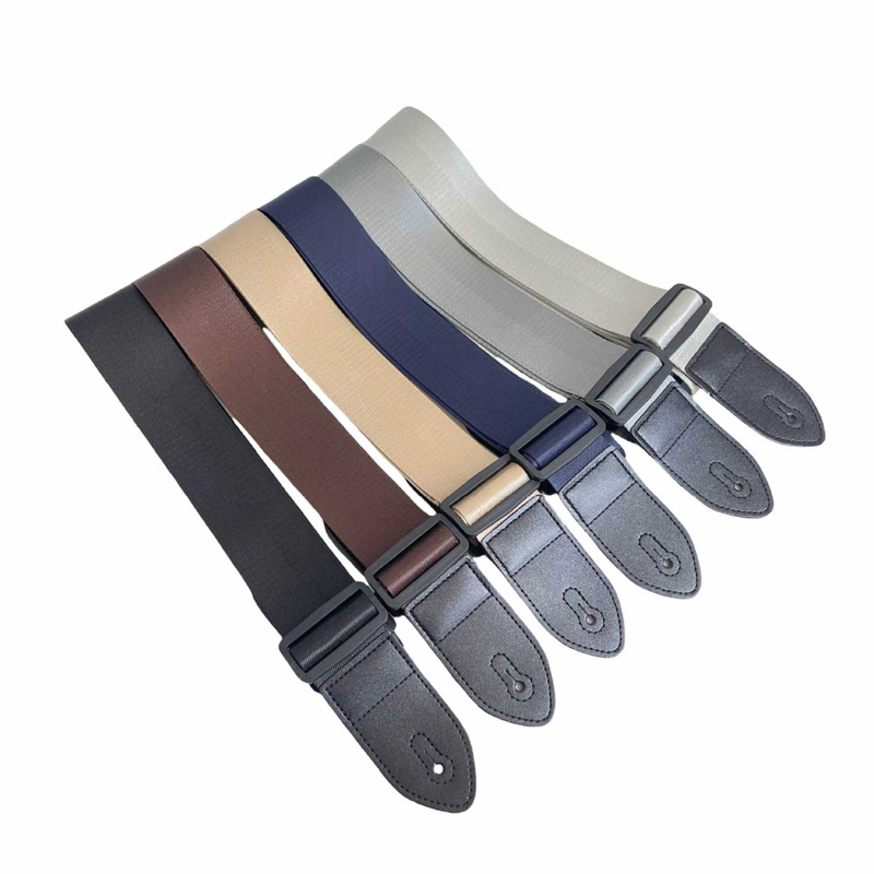 Acoustic Guitar Dreadnought - Electric Guitar Strap Solid-colored Adjustable PU