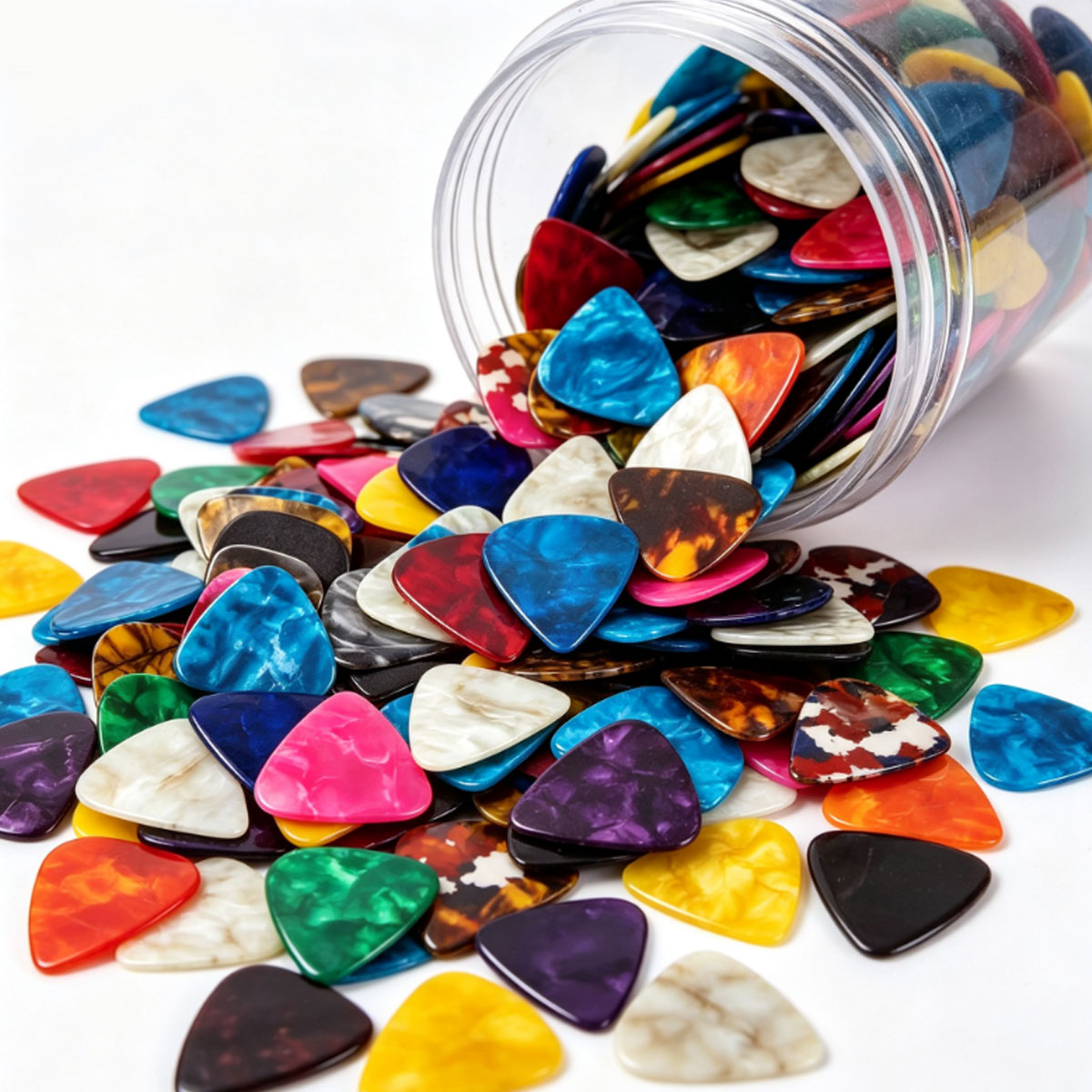 Musical Instrument Mandolin - 84Pcs 0.46mm Mixed Color Celluloid Guitar