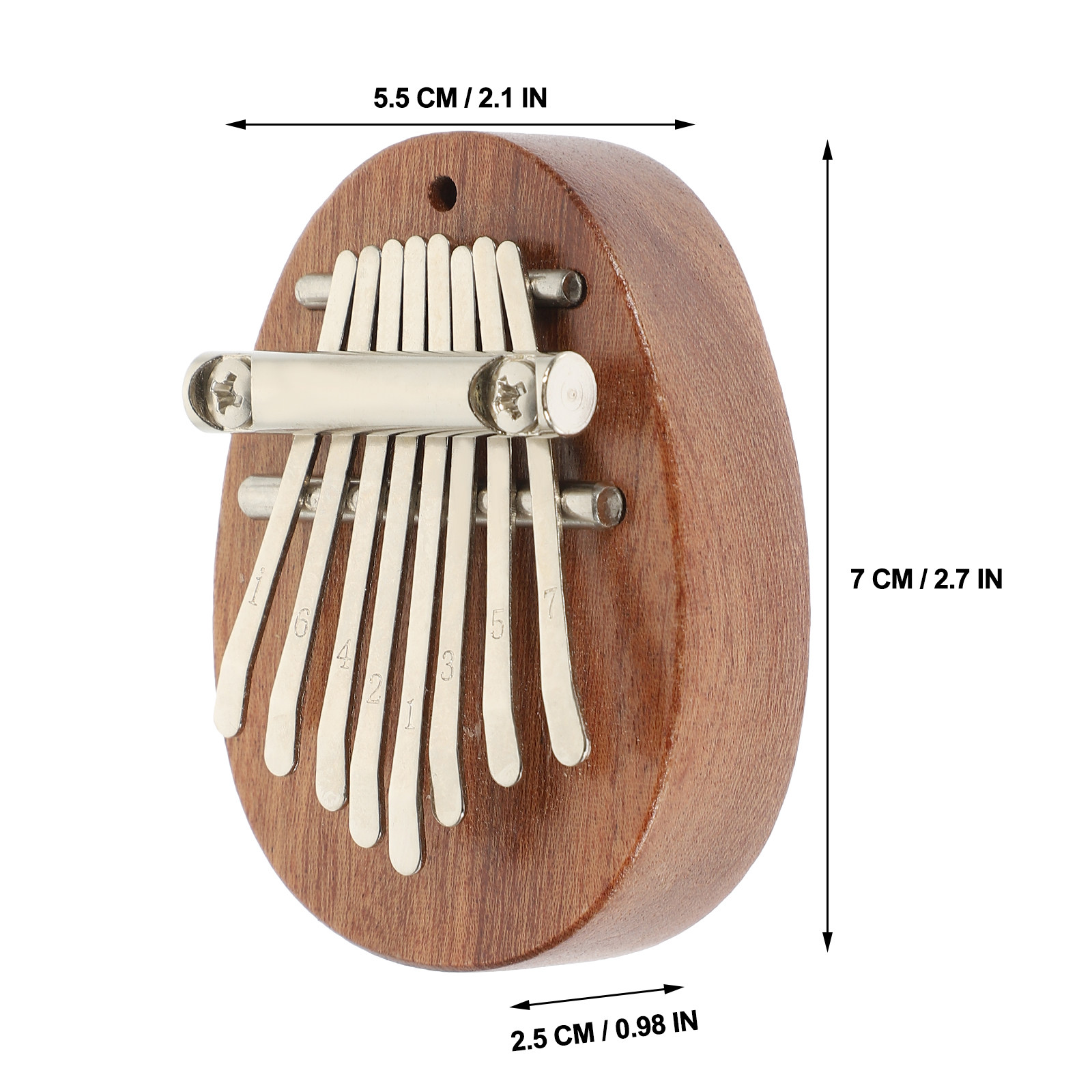 1Set Kalimba Thumb Piano Mini  - Musical Instrument For Beginners ulasan dan harga