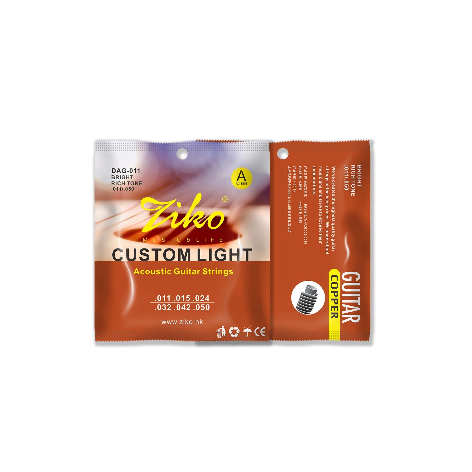 ZIKO Acoustic Guitar String St - Musical Instrument For Beginners ulasan dan harga