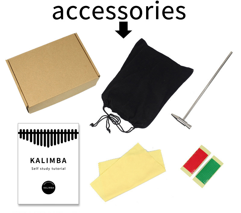 Colorful 21 Key Kalimba Kids C - Musical Instrument For Beginners ulasan dan harga