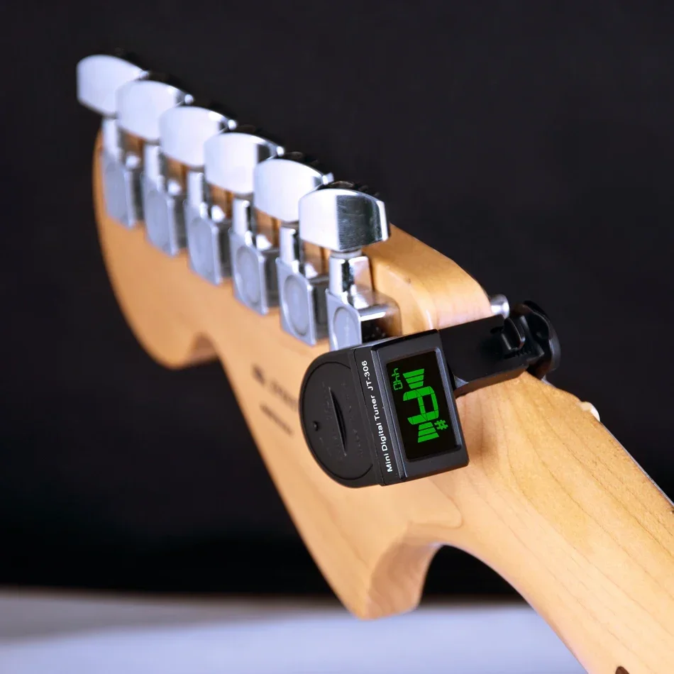 JT-306 Mini Guitar Tuner Digit - Acoustic Guitar Dreadnought ulasan dan harga