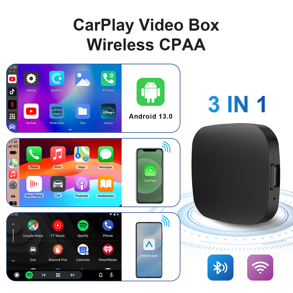 New 3 in 1 Wireless Carplay&An - Musical Instrument Box ulasan dan harga