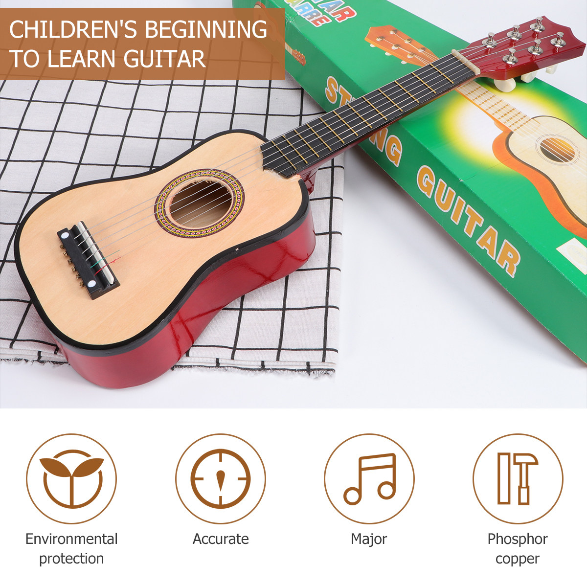 21Inch Children Acoustic Folk  - Musical Instrument For Beginners ulasan dan harga