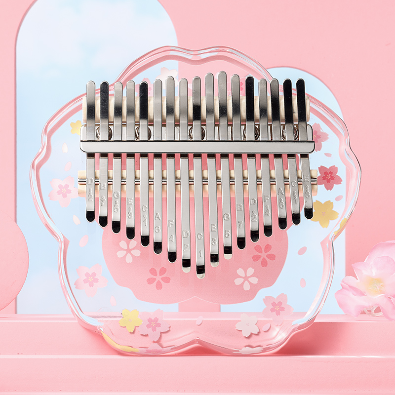 Hluru Kalimba 21 Keys with Cas - Musical Instrument Box ulasan dan harga