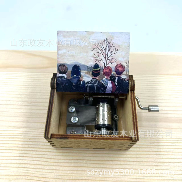Kpop BTS Wooden Hand Crank Mus - Musical Instrument Handpan ulasan dan harga