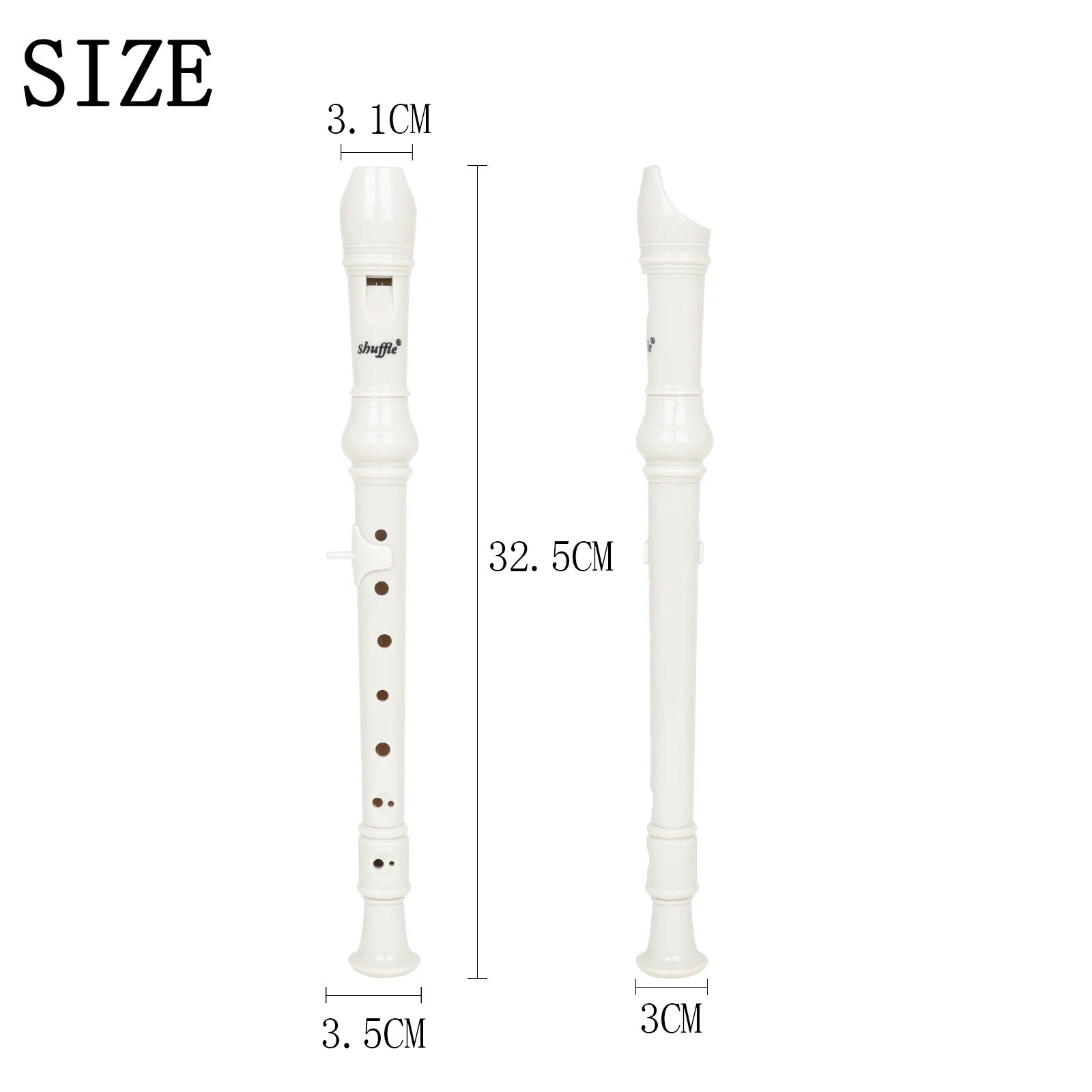 8 Holes Flute Baroque Style Fl - Recorder Baroque Style ulasan dan harga