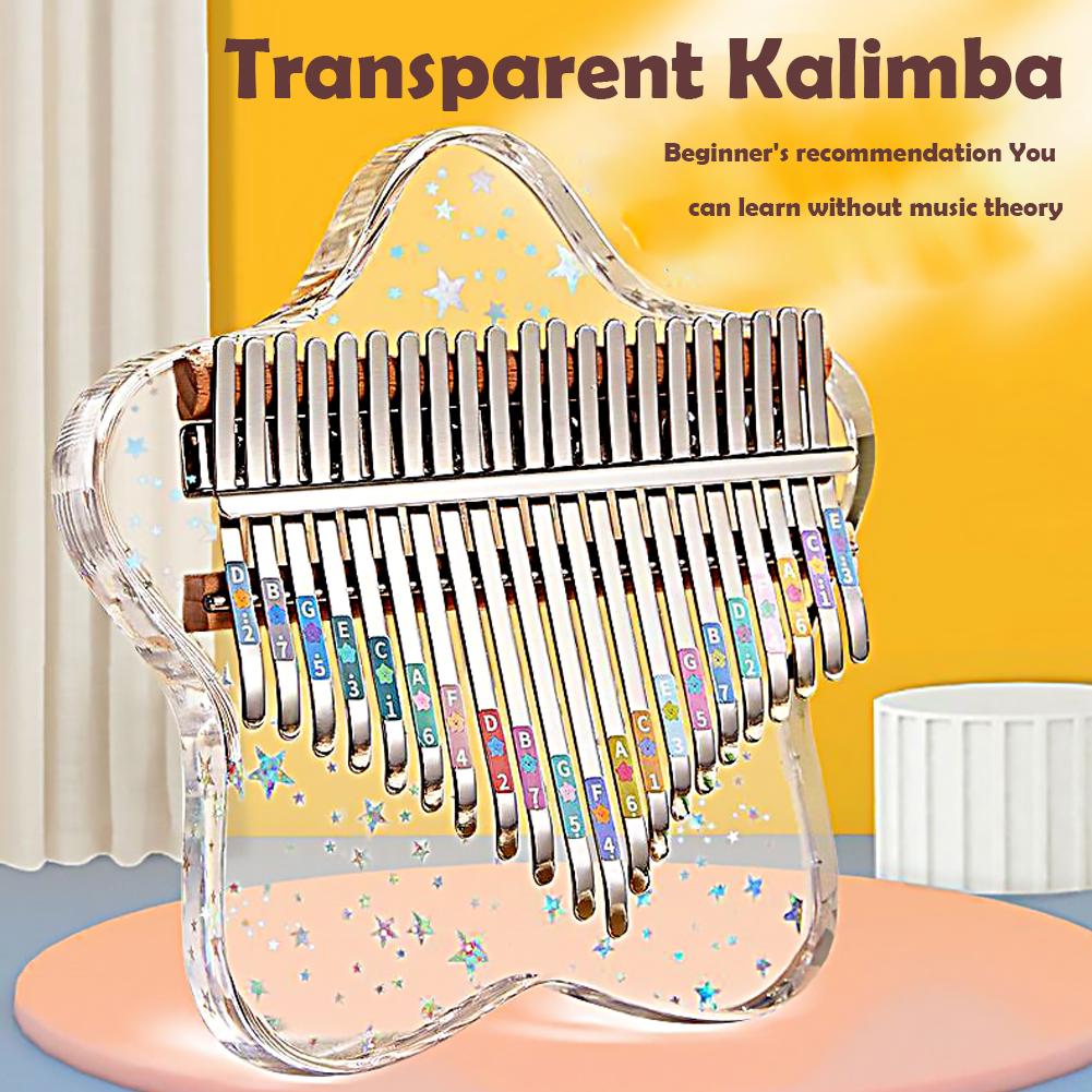 21/17 Keys Portable Finger Pia - Musical Instrument African ulasan dan harga