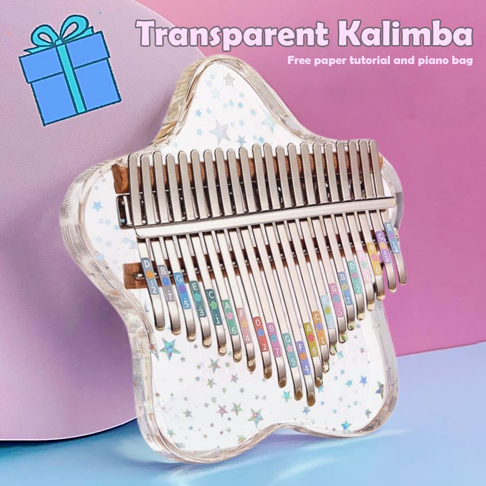 21/17 Keys Portable Finger Pia - Musical Instrument African ulasan dan harga