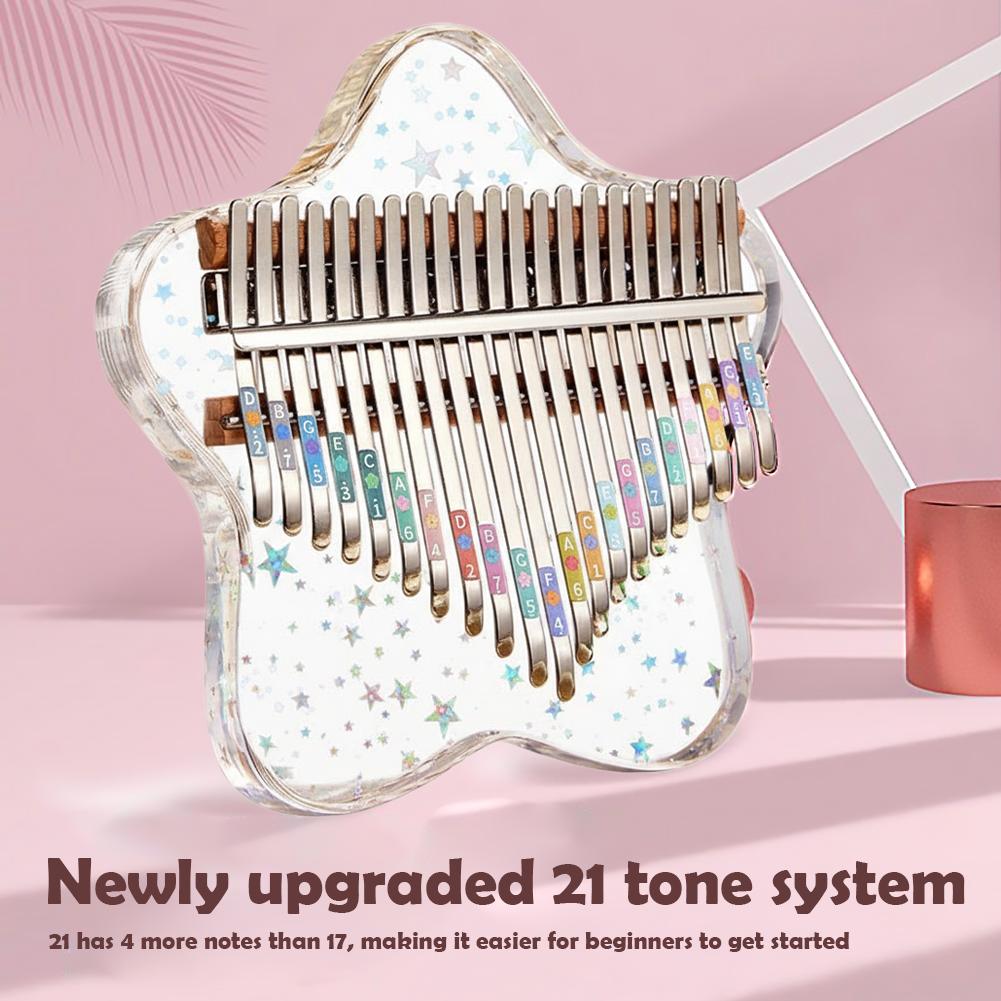 21/17 Keys Portable Finger Pia - Musical Instrument African ulasan dan harga