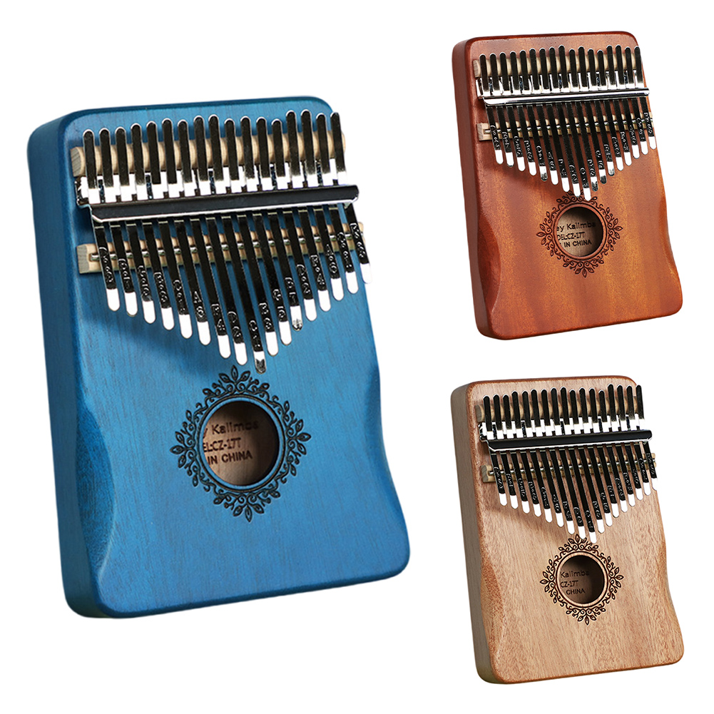 8/17Keys Mini Wooden Kalimba H - Musical Instrument For Beginners ulasan dan harga