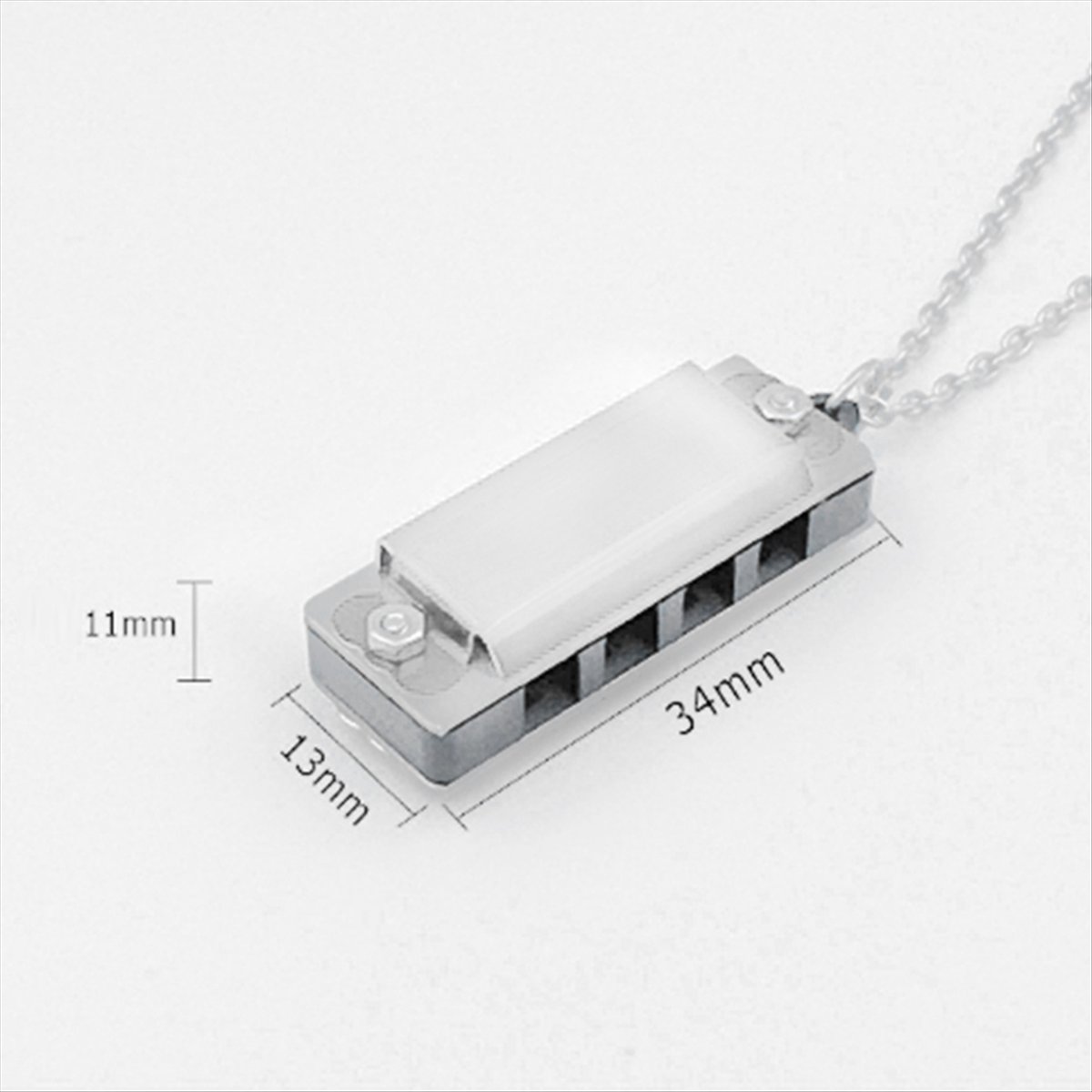 ABXY Mini Harmonica Necklace 4 - Musical Instrument For Beginners ulasan dan harga