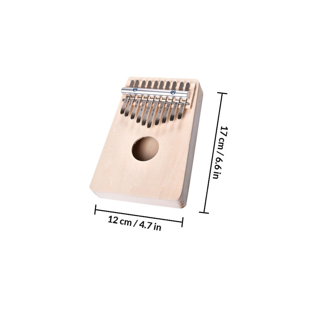1Set Thumb Piano Portable Kali - Musical Instrument For Beginners ulasan dan harga