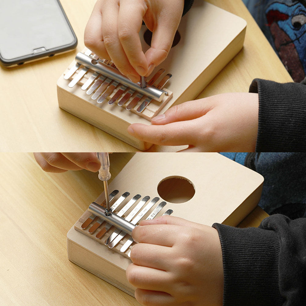 1Set Thumb Piano Portable Kali - Musical Instrument For Beginners ulasan dan harga