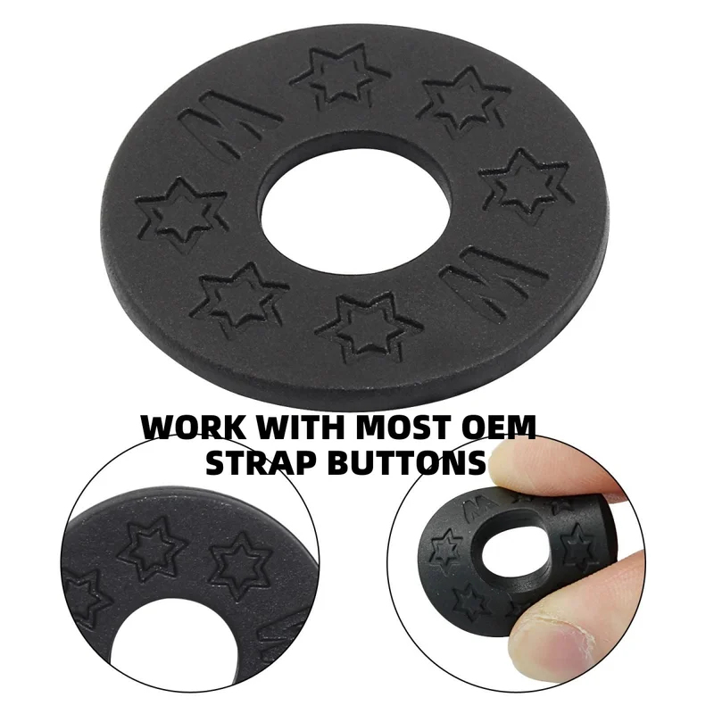 10 pcs Guitar Strap Block Rubb - Charango 10 String ulasan dan harga
