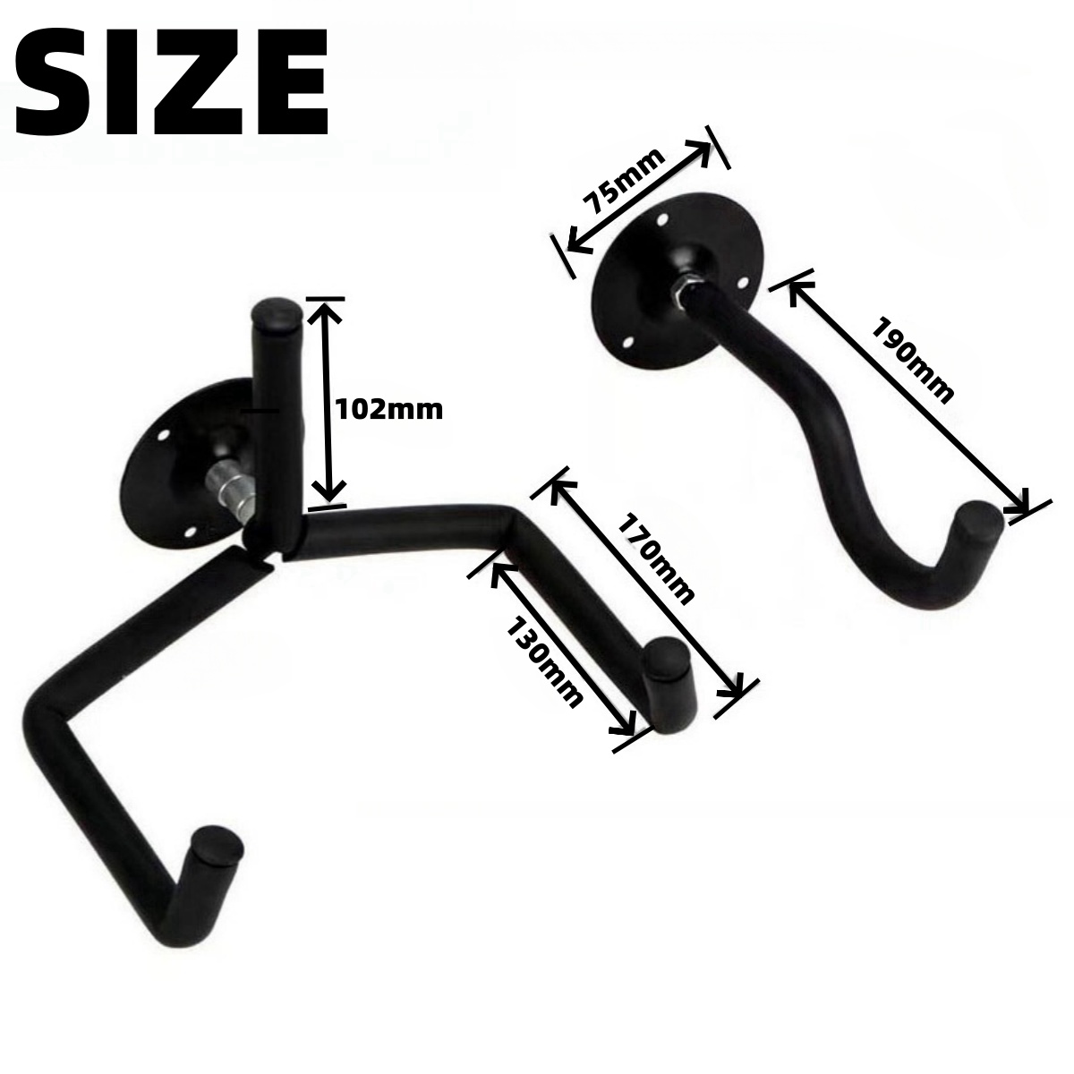 Metal Guitar Wall Mount Hanger - Musical Instrument Mandolin ulasan dan harga