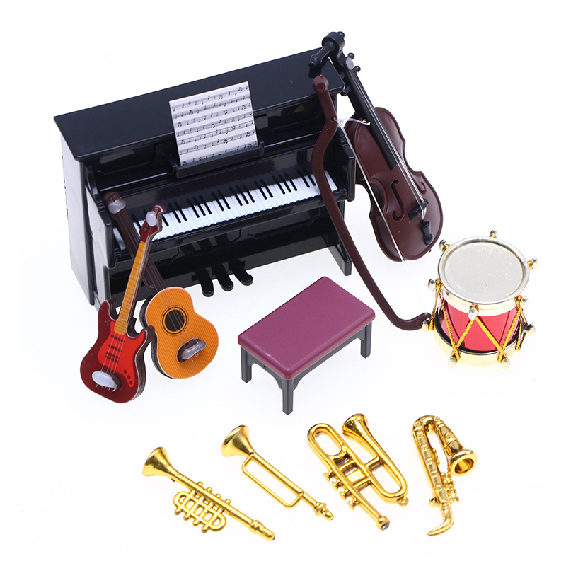 Classical 1:12 Scale Miniature - Musical Instrument Like Piano ulasan dan harga