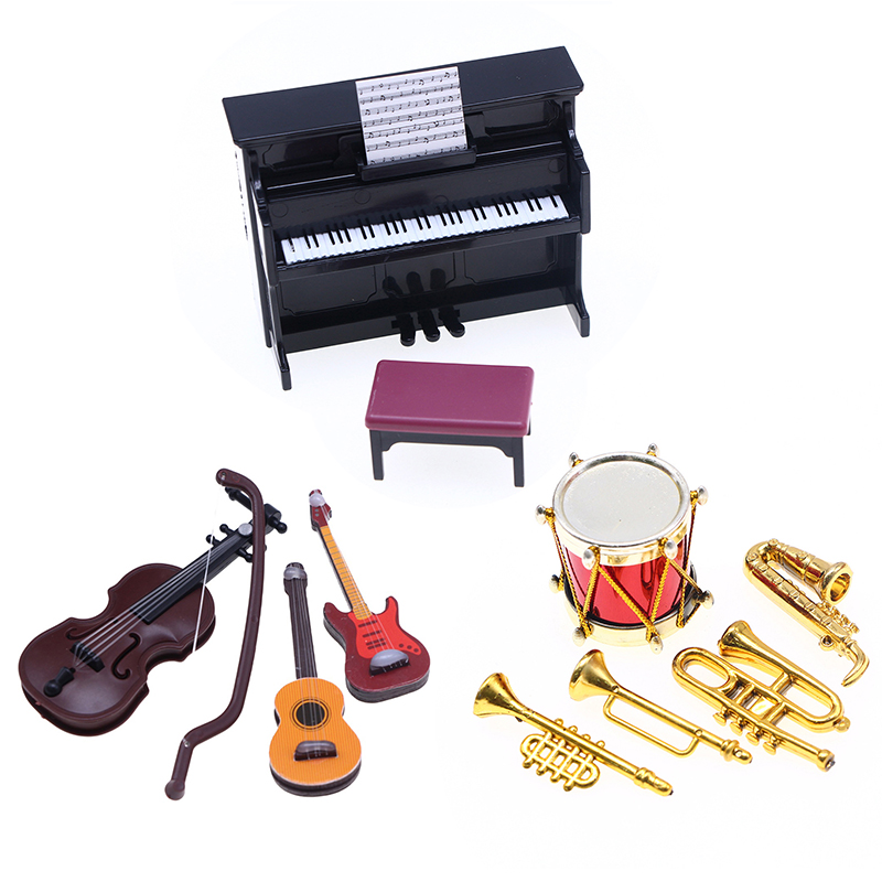 Classical 1:12 Scale Miniature - Musical Instrument Like Piano ulasan dan harga