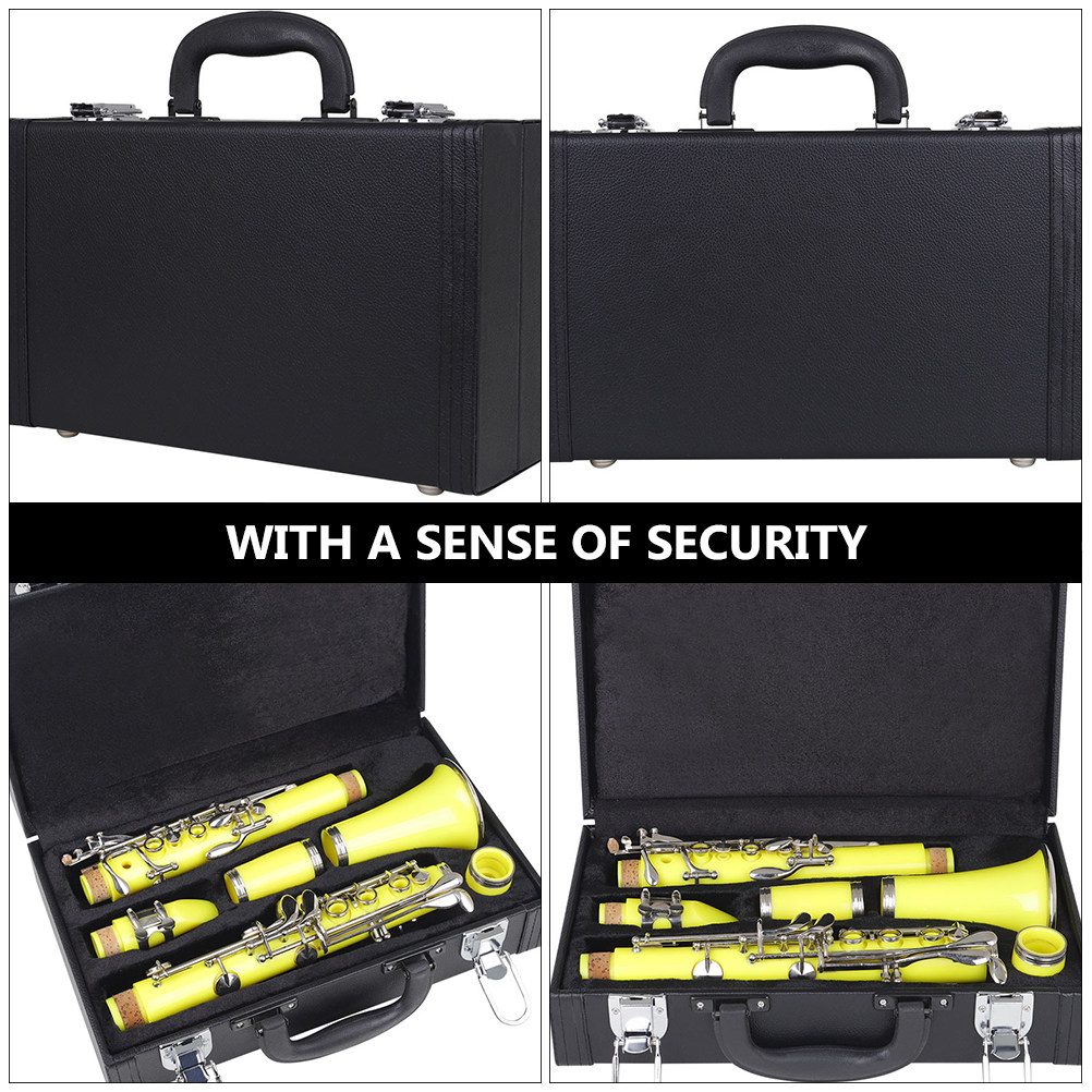 Shockproof Clarinet Box Sturdy - Musical Instrument Box ulasan dan harga