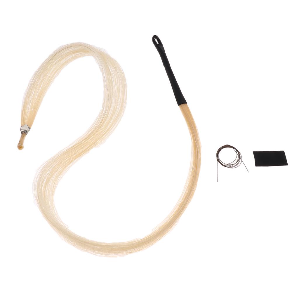 Genuine Mongolian Horse Tail H - Musical Instrument Cello ulasan dan harga