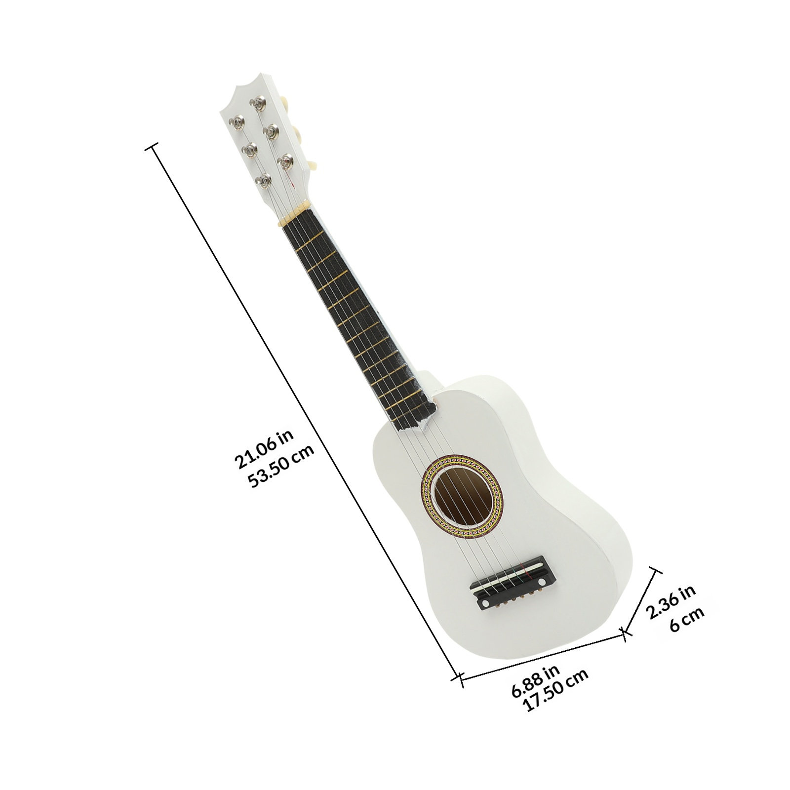 21Inch Acoustic Guitar Folk St - Musical Instrument For Beginners ulasan dan harga