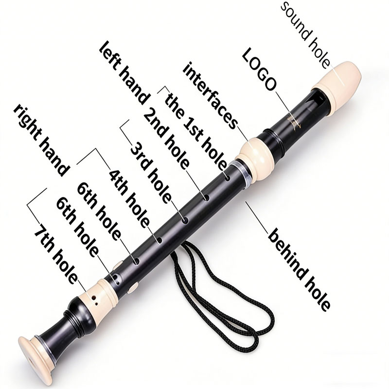 8-hole Alto Recorder F Key Ver - Recorder Baroque Style ulasan dan harga