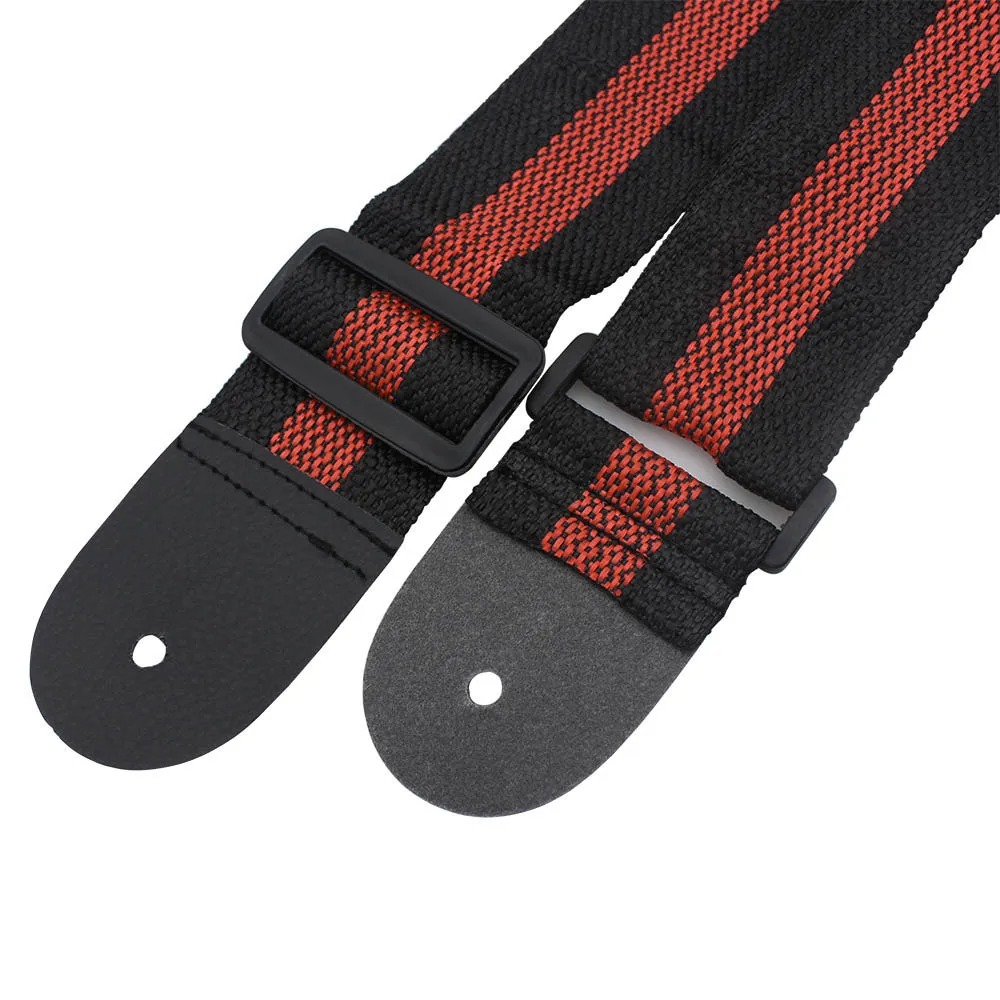 Guitar Strap Colourful Stripe  - Acoustic Guitar Dreadnought ulasan dan harga