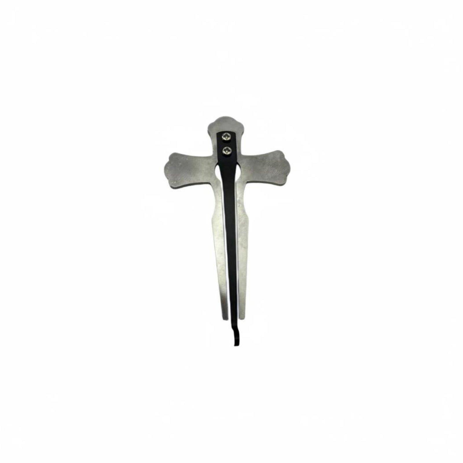 Silver Cross Harp Steel Mouth  - Musical Instrument Using Mouth ulasan dan harga