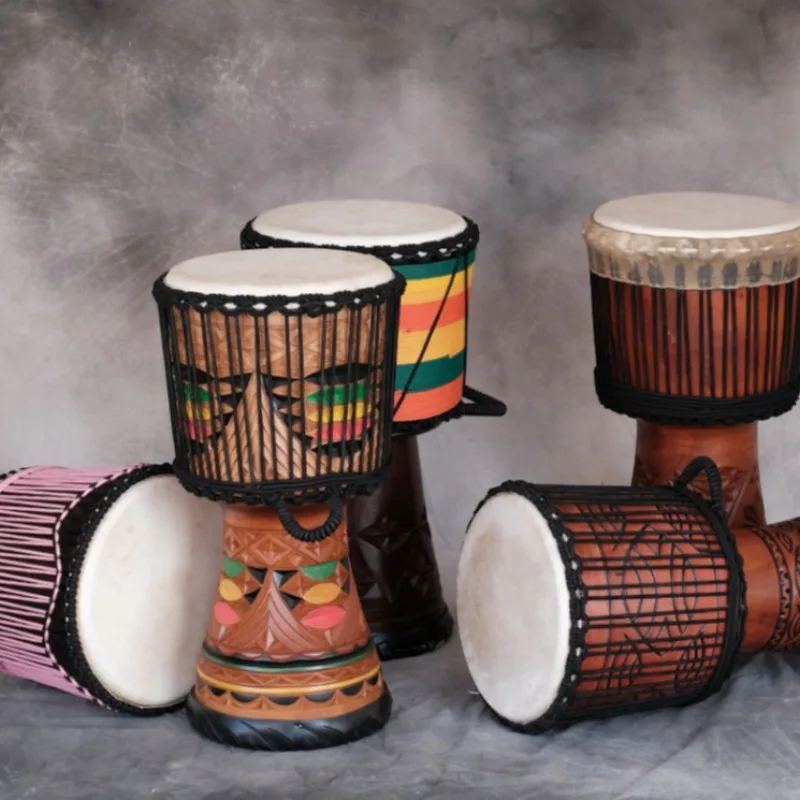 12 Inch Djembe Mahogany Africa - Musical Instrument African ulasan dan harga
