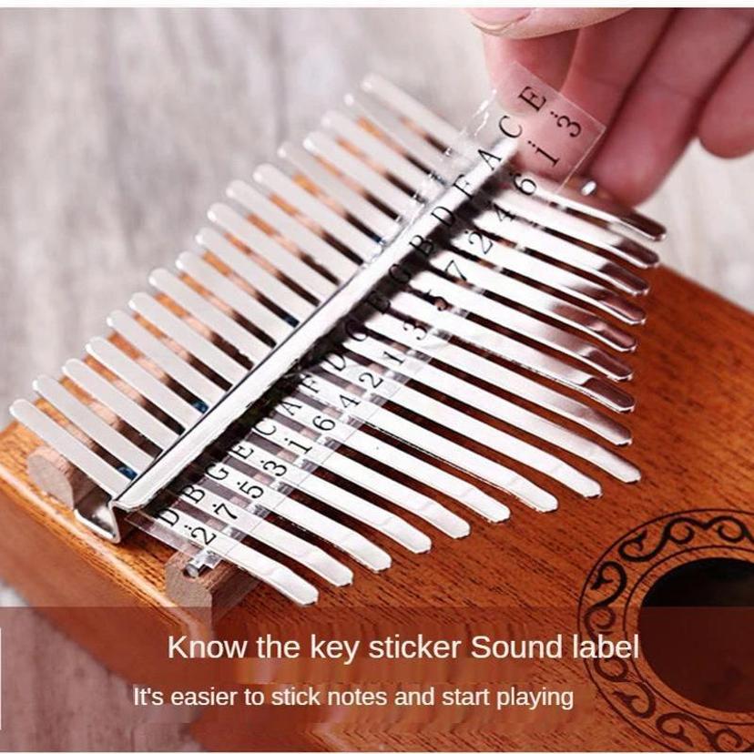 Retro Kalimba 17 Key Thumb Pia - Musical Instrument Box ulasan dan harga