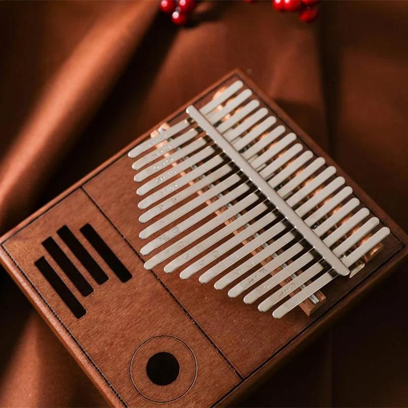 Retro Kalimba 17 Key Thumb Pia - Musical Instrument Box ulasan dan harga