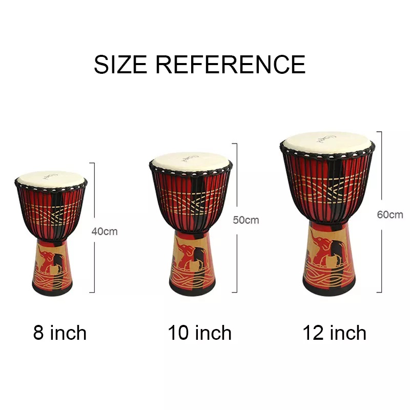 Adult Size12 Inch African Djem - Musical Instrument African ulasan dan harga
