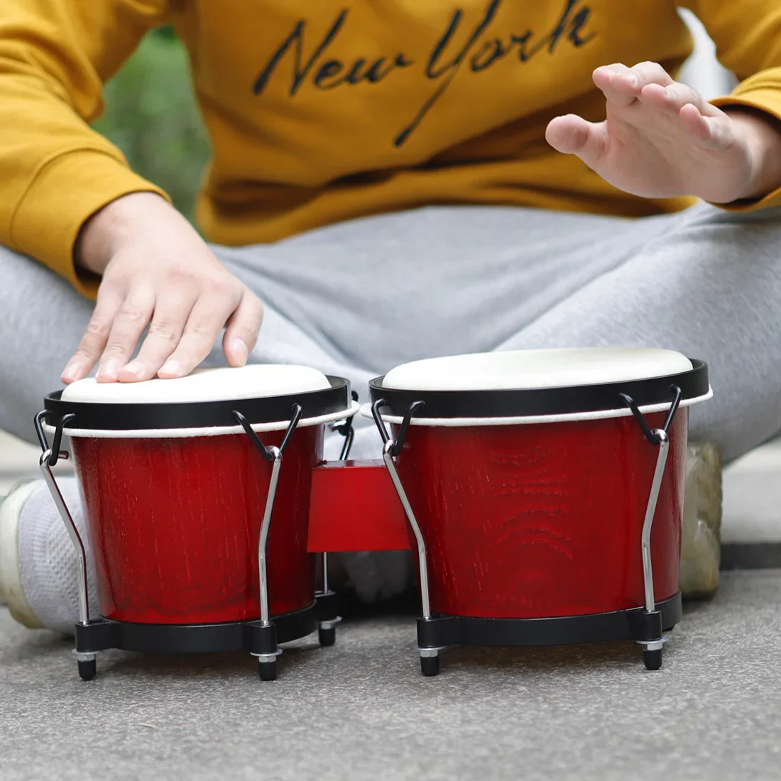 IRIN African Bongo Drums Woode - Musical Instrument African ulasan dan harga