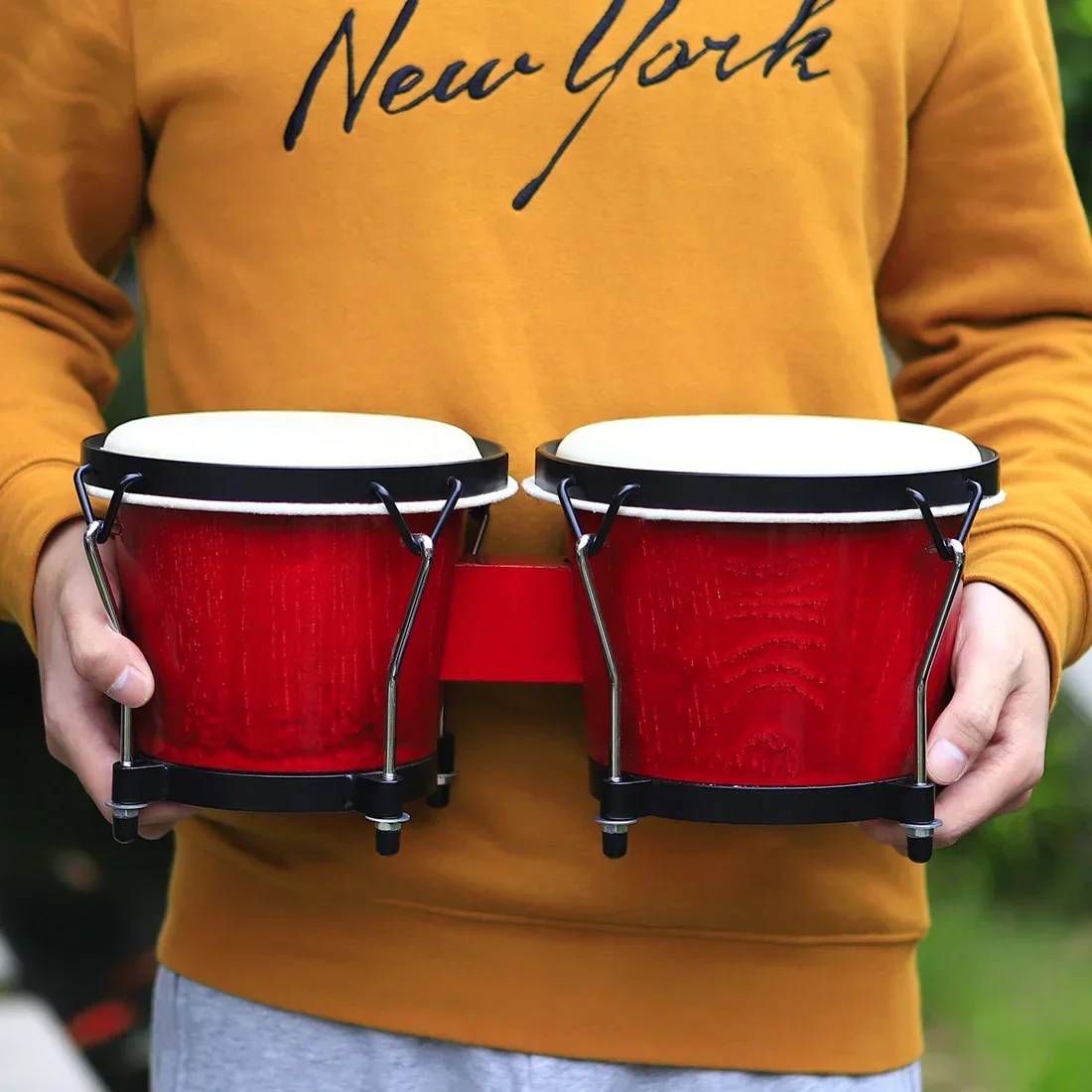 IRIN African Bongo Drums Woode - Musical Instrument African ulasan dan harga
