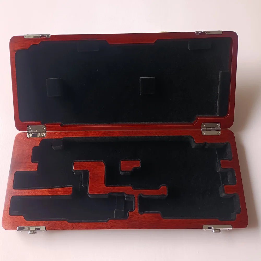 Maple Wood Flute Case for Flut - Musical Instrument Box ulasan dan harga