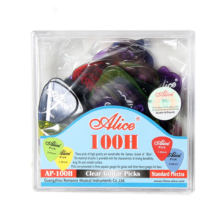 Alice AP-100H 100Pcs/Set Clear - Acoustic Guitar Dreadnought ulasan dan harga