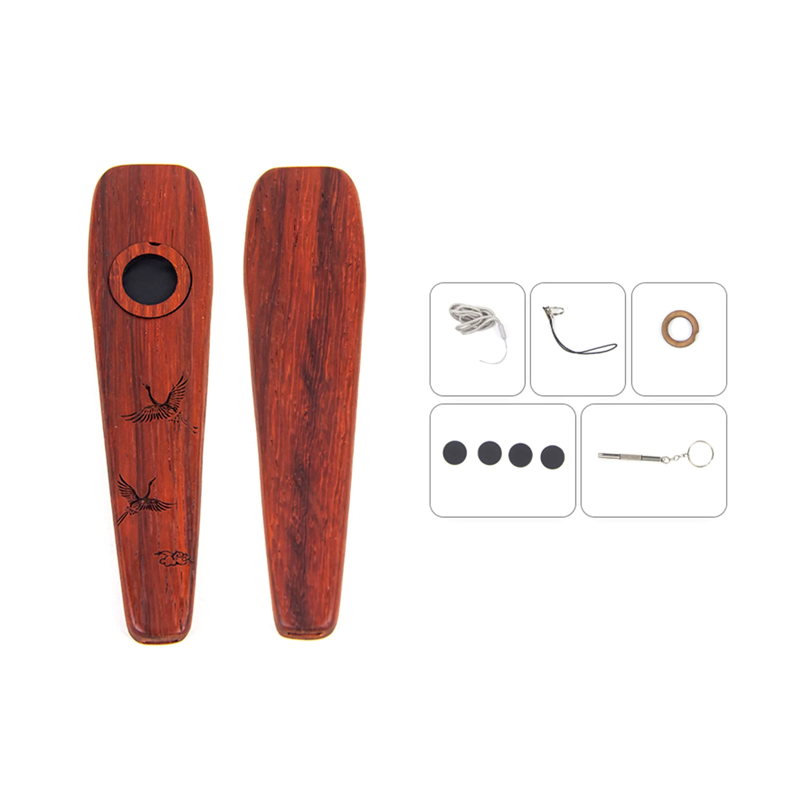 2025 New Wooden Kazoo Gift Set - Musical Instrument Box ulasan dan harga