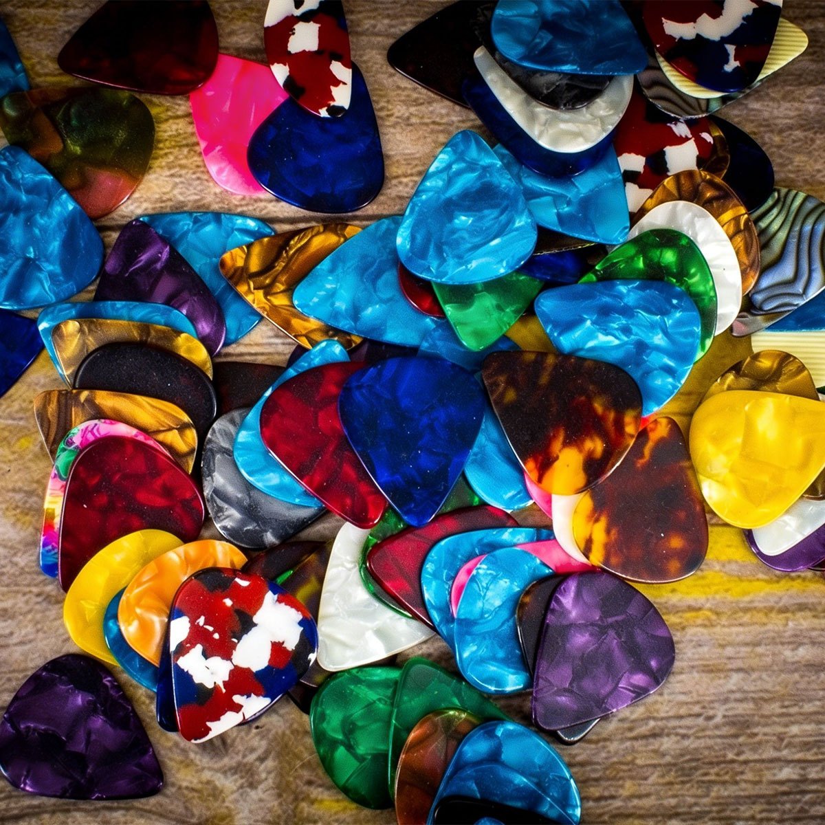 84Pcs 0.46mm Mixed Color Cellu - Musical Instrument Mandolin ulasan dan harga